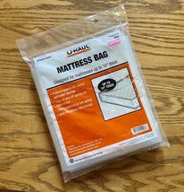 U Haul Queen Size Mattress or Box Spring Bag Cover Protect Moving Storag... - $9.90