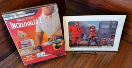 INCREDIBLES 2 Digibook (4K+Blu-ray-No Digital) Gallery Book+Lithograph-Free S&amp;H! - £15.56 GBP