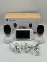 Motorola Connect85-2 Video Baby Monitor - White - Fast Free Shipping - $65.44