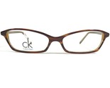 Calvin Klein ck5517 219 Gafas Monturas Marrón Rectangular Ojo de Gato 53... - $55.73