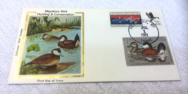 U.S. 1981 Federal Duck Stamp RW48 First Day Cover New York Cancel Silk C... - £10.83 GBP