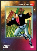 Marvel 1992 Impel Super Heroes Cage Trading Card #18 Ornate EUC Sleeved - £1.58 GBP