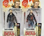 The Walking Dead McFarlane Toys Megabox Excl Negan Rick Grimes Blood + C... - $44.54