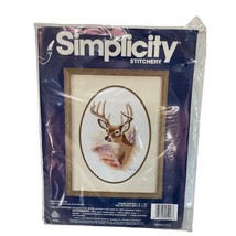 Simplicity Crewel Deer Hollow Ruanne Manning Kit 05028 - £9.91 GBP