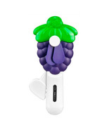 Hand Crank Spin Fan for Kids Portable Handheld Manual Grapes Summer Cool - $8.59