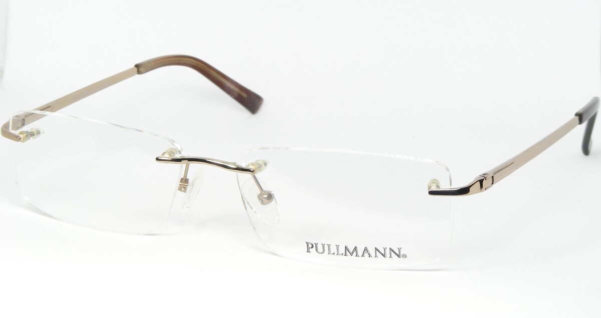 PULLMANN PP160 03 Oro Occhiali da Sole B-Titan Gl senza Montatura 55-16-... - $76.23