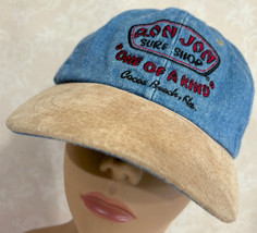 Cocoa Beach Florida Ron Jon  Surf Shop Strapback Blue Baseball Cap Hat - £12.70 GBP