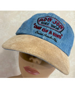 Cocoa Beach Florida Ron Jon  Surf Shop Strapback Blue Baseball Cap Hat - £12.61 GBP