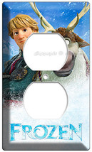 Disney Frozen Kristoff And Sven Reindeer Electric Outlet Plate Kids Room Bedroom - £8.85 GBP