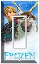 Disney Frozen Kristoff Sven Deer Single Gfi Light Switch Plate Kids Room Bedroom - £9.58 GBP