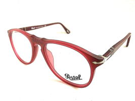 New Persol 9649-V 9021 Matte Granato 52mm Rx-able Men&#39;s Women&#39;s Eyeglasses Frame - £134.05 GBP