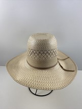 Resistol TUFF ANUFF 20X Two Tone Self Conforming Long Oval Cowboy Hat Me... - £55.52 GBP