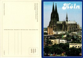 Germany North Rhine-Westphalia Koln (Cologne) Cathedral Town Hall VTG Postcard - £7.51 GBP