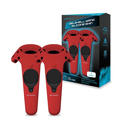Hyperkin GelShell Controller Silicone Skin for HTC Vive Pro/ HTC Vive (Red) (2-P - $22.53