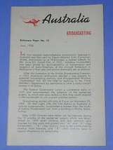 Australia Vintage Pamphlet Booklet Brochure June 1956 - £14.94 GBP