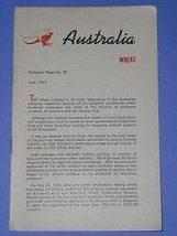 Australia Vintage Pamphlet Booklet Brochure June 1955 - £14.87 GBP