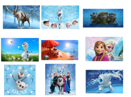 9 Disney Frozen Stickers, Party Supplies, Decorations, Favors, Gifts, Labels - £9.43 GBP