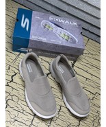 Skechers Performance Go Walk Evolution Taupe Slip on Shoes Sneakers New ... - $920.94 MXN