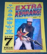 ZZ TOP KERRANG! MAGAZINE VINTAGE 1984 UK GRAND FUNK RR - £23.69 GBP