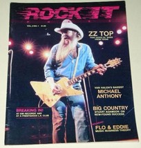 ZZ TOP ROCK IT MAGAZINE VINTAGE 1984 - £18.16 GBP