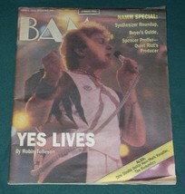 YES VINTAGE BAM MAGAZINE 1984 - $24.99
