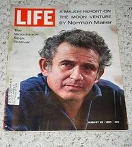 Woodstock Life Magazine Vintage 1969 Norman Mailer - £47.95 GBP