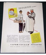 WHITE CAPS MILK BOTTLE CAPS FORTUNE MAG 1937 ETHNIC AD - $31.52 CAD