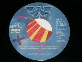 Waylon Jennings I&#39;ll Be Alright Promo 45 Rpm Phonograph Record - £15.14 GBP