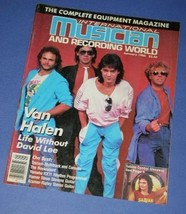 VAN HALEN INTERNATIONAL MUSICIAN MAGAZINE VINTAGE 1986 - £31.85 GBP