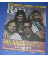 VAN HALEN BAM MAGAZINE VINTAGE 1987 SAMMY HAGAR - $43.38 CAD