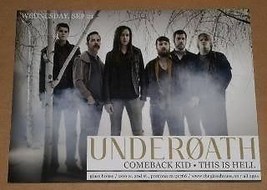 Underoath Concert Promotional Card Glasshouse Pomona - £15.74 GBP