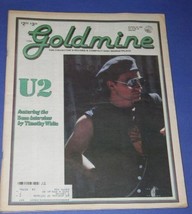 U2 GOLDMINE MAGAZINE VINTAGE 1990 BONO THE EDGE - £31.35 GBP