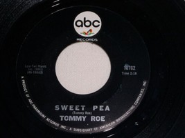 Tommy Roe Sweet Pea 45 Rpm Record Vintage - £15.17 GBP