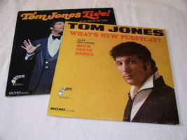Tom Jones Vintage Record Albums Lot Of 2 Lps - £23.97 GBP