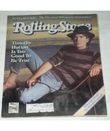 TIMOTHY HUTTON ROLLING STONE MAGAZINE VINTAGE 1982 - $34.17 CAD