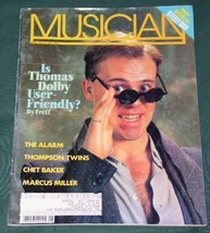 THOMAS DOLBY VINTAGE MUSICIAN MAGAZINE 1984 - £23.58 GBP