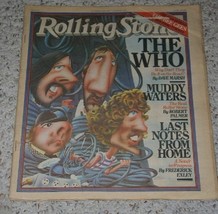 The Who Rolling Stone Magazine Vintage 1978 Daltrey - $24.99