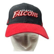 NFL Atlanta Falcons Football Black Red SPL 28 BallCap Hook/Loop Adjustable Hat - £6.96 GBP