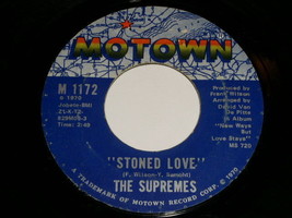 The Supremes Stoned Love 45 Rpm Record Motown Label - £15.17 GBP