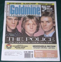 THE POLICE STING GOLDMINE MAGAZINE VINTAGE 2003 - $39.99