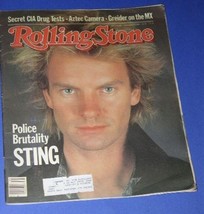 THE POLICE STING ROLLING STONE MAGAZINE VINTAGE 1983 - £19.57 GBP