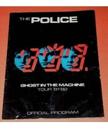 The Police Concert Tour Program Vintage 1982 Ghost In The Machine - £19.57 GBP