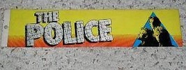 The Police Sting Bumpersticker Vintage - £14.87 GBP