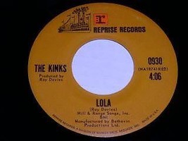 The Kinks Lola 45 Rpm Record - £14.93 GBP