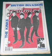 THE KINKS GOLDMINE MAGAZINE VINTAGE 1986 - £39.32 GBP