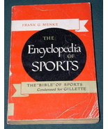 THE ENCYCLOPEDIA OF SPORTS PAPERBACK BOOK 1955 GILLETTE - £14.87 GBP