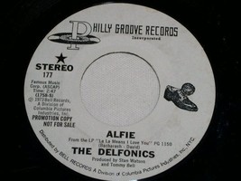 The Delfonics Alfie Promo Soul 45 Rpm Record - £14.93 GBP