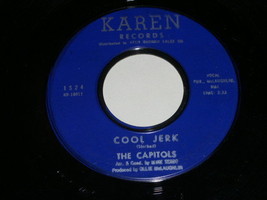 The Capitols Cool Jerk 45 Rpm Record Vintage Karen Label - £15.78 GBP