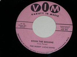 The Buddy Lucas Band Night Train 45 Rpm Vintage VIM Label - £15.14 GBP