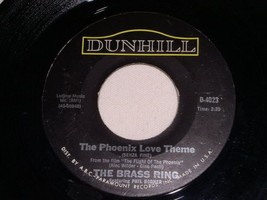 The Brass Ring Phoenix Love Theme 45 Rpm Record Vintage - £14.93 GBP